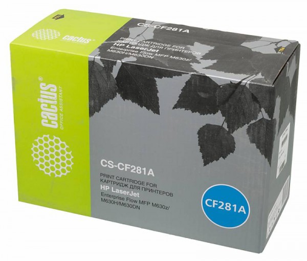  CACTUS CS-CF281A  HP LaserJet Enterprise M604, M605, M606, M630