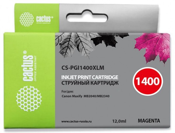  CACTUS CS-PGI1400XLM   Canon MAXIFY 2040, 2340