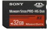 Sony Карта памяти Сони, стандарт Memory Stick PRO Duo HX, 32ГБ (MSHX32A)