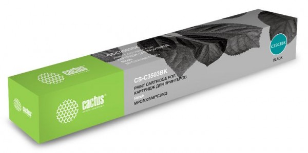Картридж Cactus CS-C3503BK 841817 черный совместимый Ricoh MP C3503