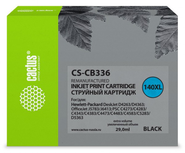  Cactus CS-CB336   HP DeskJet D4263 OfficeJet J5783 PSC C4273, D5363