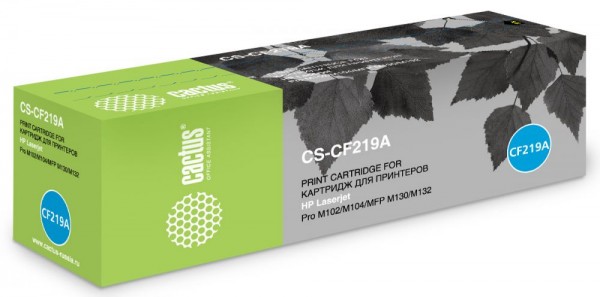 Блок фотобарабана Cactus CS-CF219A 12000стр. совместимый M104a Pro M104w Pro M132a Pro M132fn Pro HP