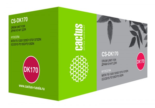 Блок фотобарабана Cactus CS-DK170 совместимый Kyocera Ecosys M2035 M2035dn M2535