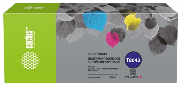  Cactus CS-EPT8043 T8043  700  Epson SureColor SC-P6000 7000