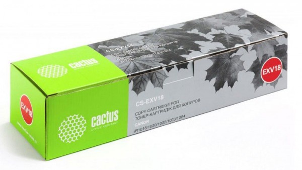  CACTUS CS-EXV18  Canon iR1018, 1020, 1022, 1023, 1024