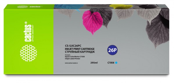  Cactus CS-SJIC26PC  (295)  Epson ColorWorks TM-C7500