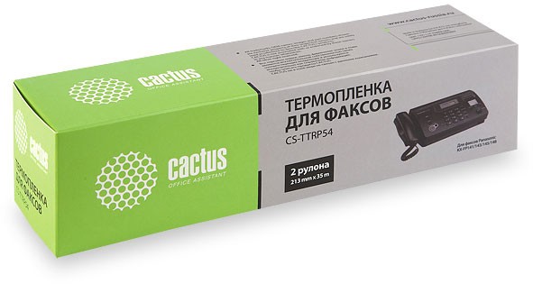 Термопленка CACTUS CS-TTRP54 совместимый Panasonic KX-FP141, 143, 145, 148