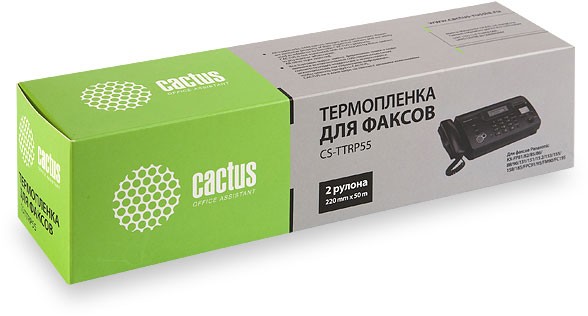 Термопленка CACTUS CS-TTRP55 совместимый Panasonic KX-FP81, FPC91, 95, FM90