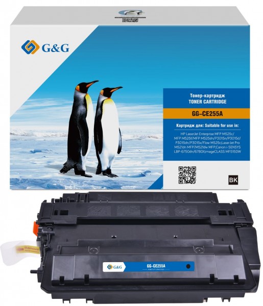 G&G GG-CE255A  HP LJ P3015, M521, M525